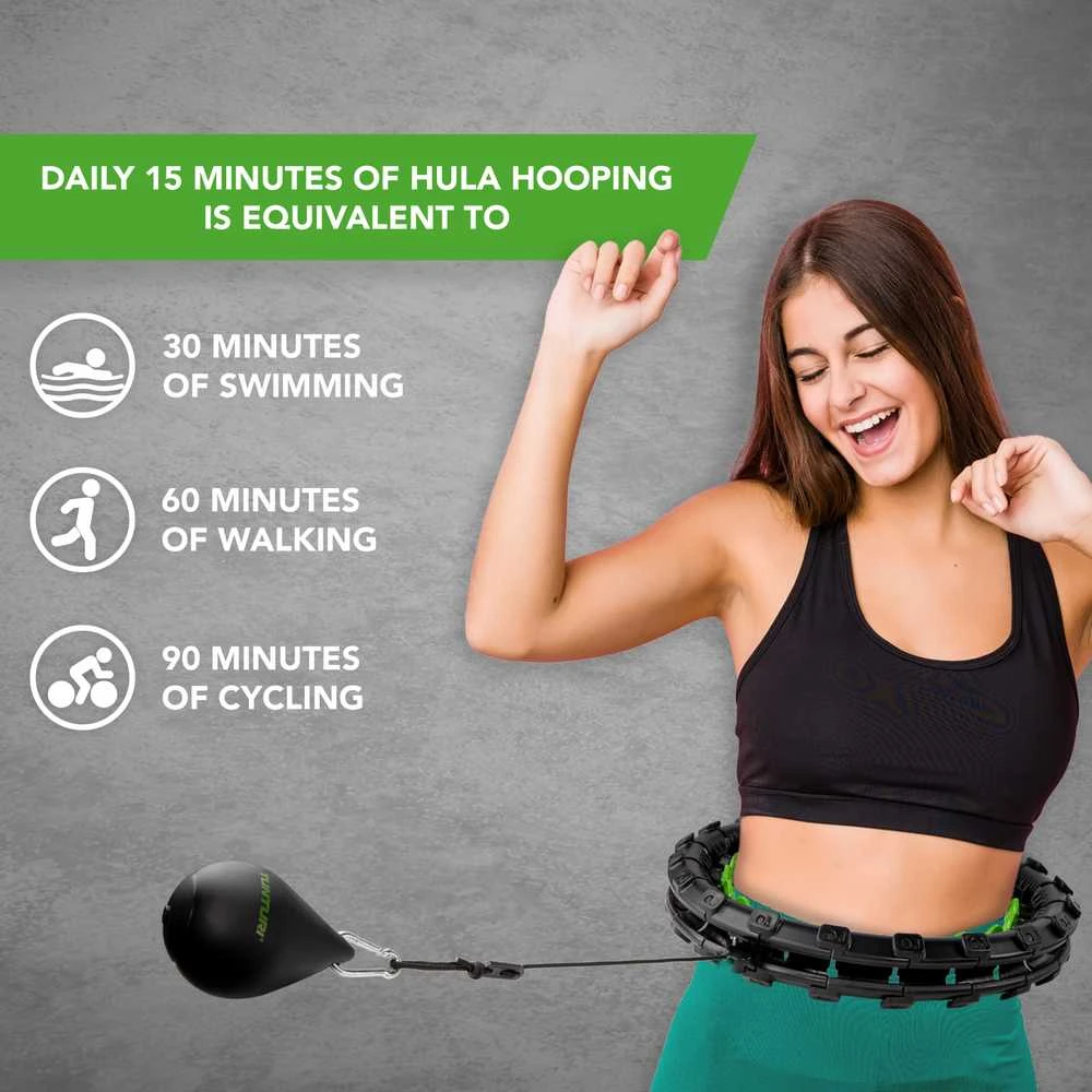 Tunturi Reguliuojamas Hula Hoop įsk. svorio