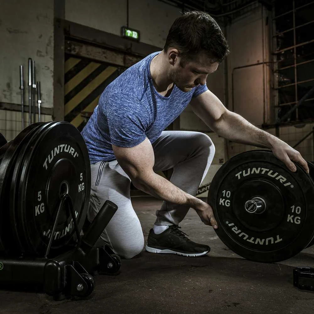 Bumper svarmenys TUNTURI 5-25kg (Svoris: 15 kg)