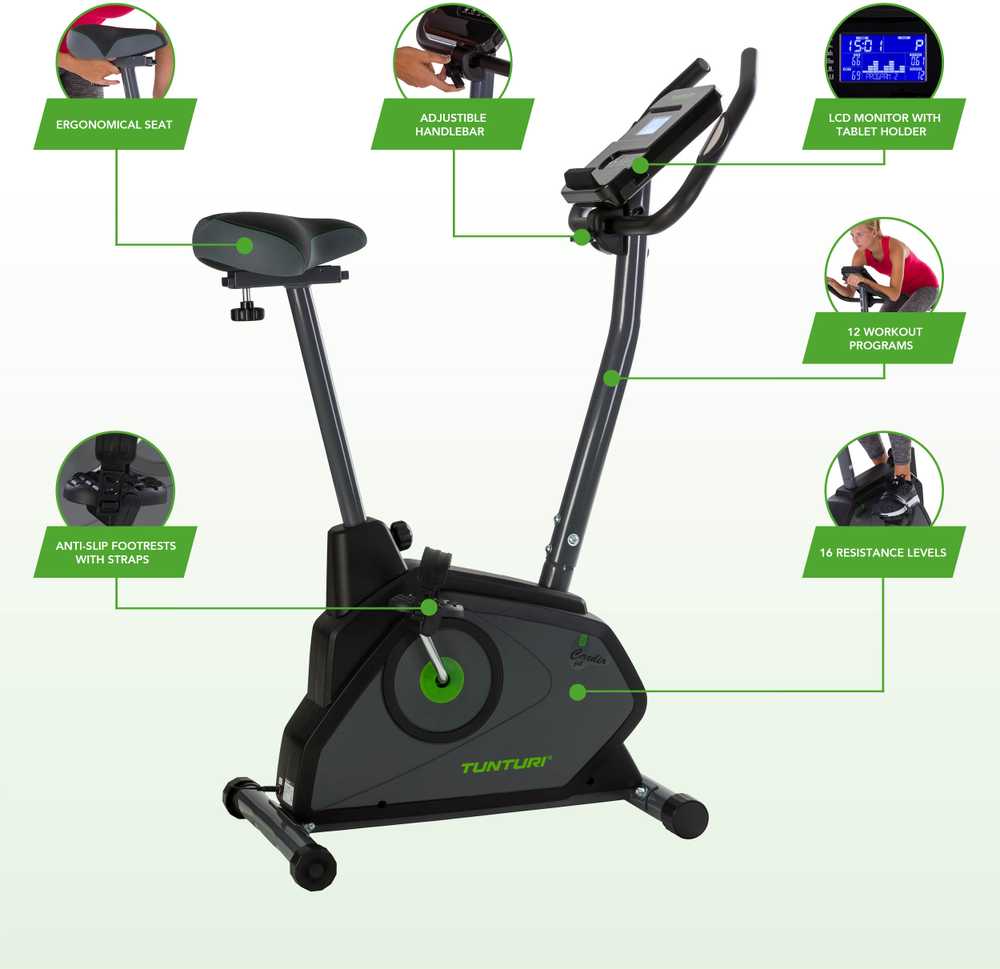 Dviratis treniruoklis TUNTURI CardioFit E30 Ergo