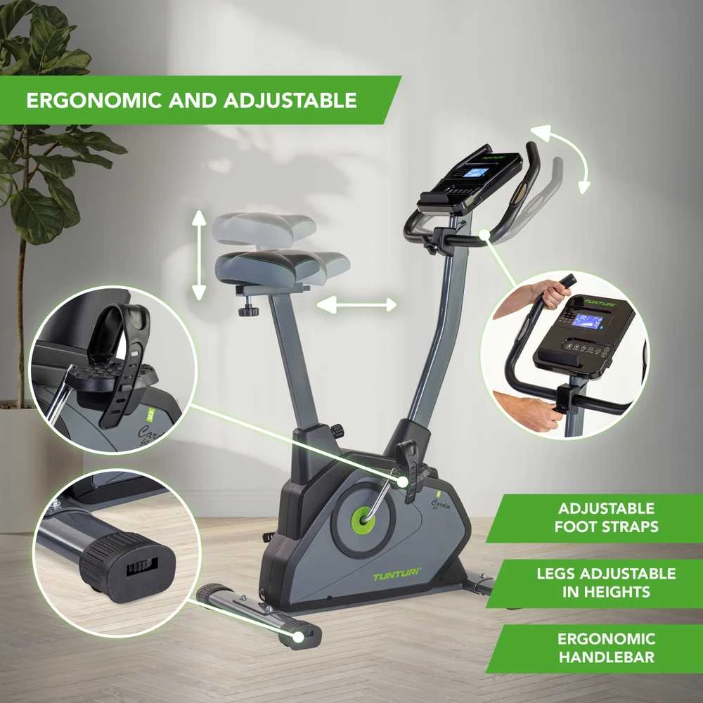 Dviratis treniruoklis TUNTURI CardioFit E35 Ergo + App