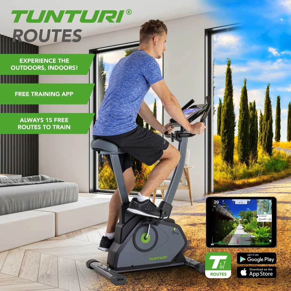 Dviratis treniruoklis TUNTURI CardioFit E35 Ergo + App