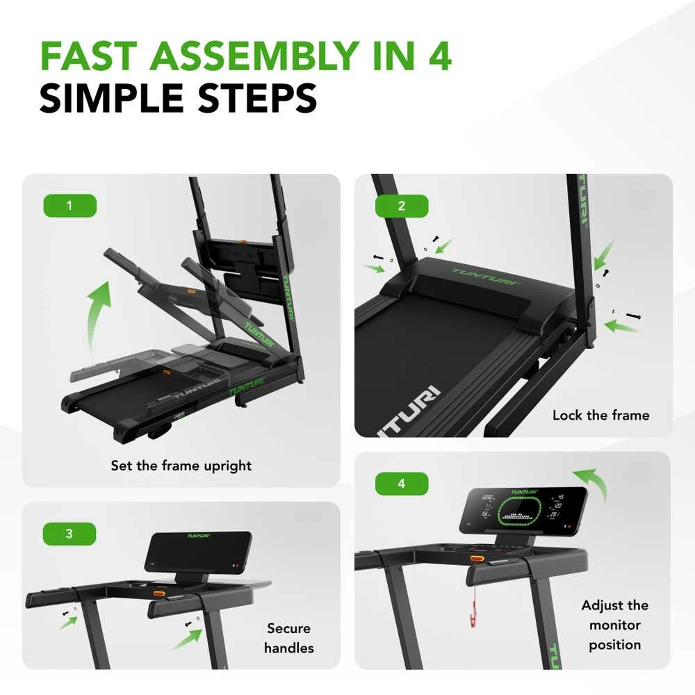 Bėgimo takelis Tunturi Cardio Fit T30