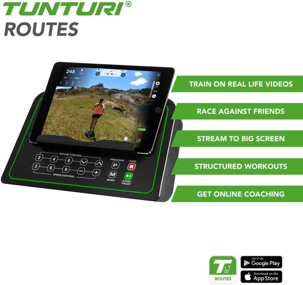 Bėgimo takelis TUNTURI Cardio Fit T40 + App