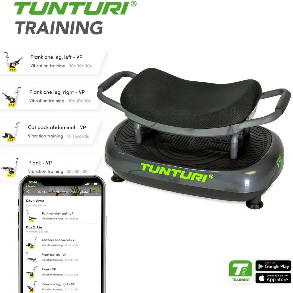Vibro treniruoklis TUNTURI Cardio Fit V10