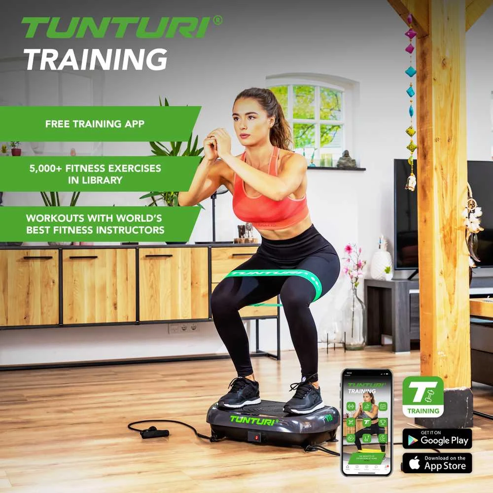 Vibro treniruoklis TUNTURI Cardio Fit V10