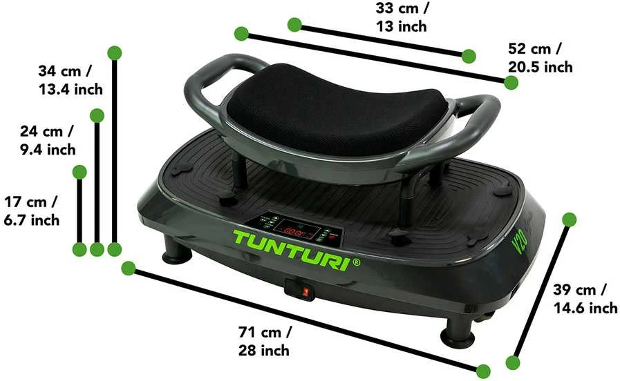 Vibro treniruoklis TUNTURI Cardio Fit V20