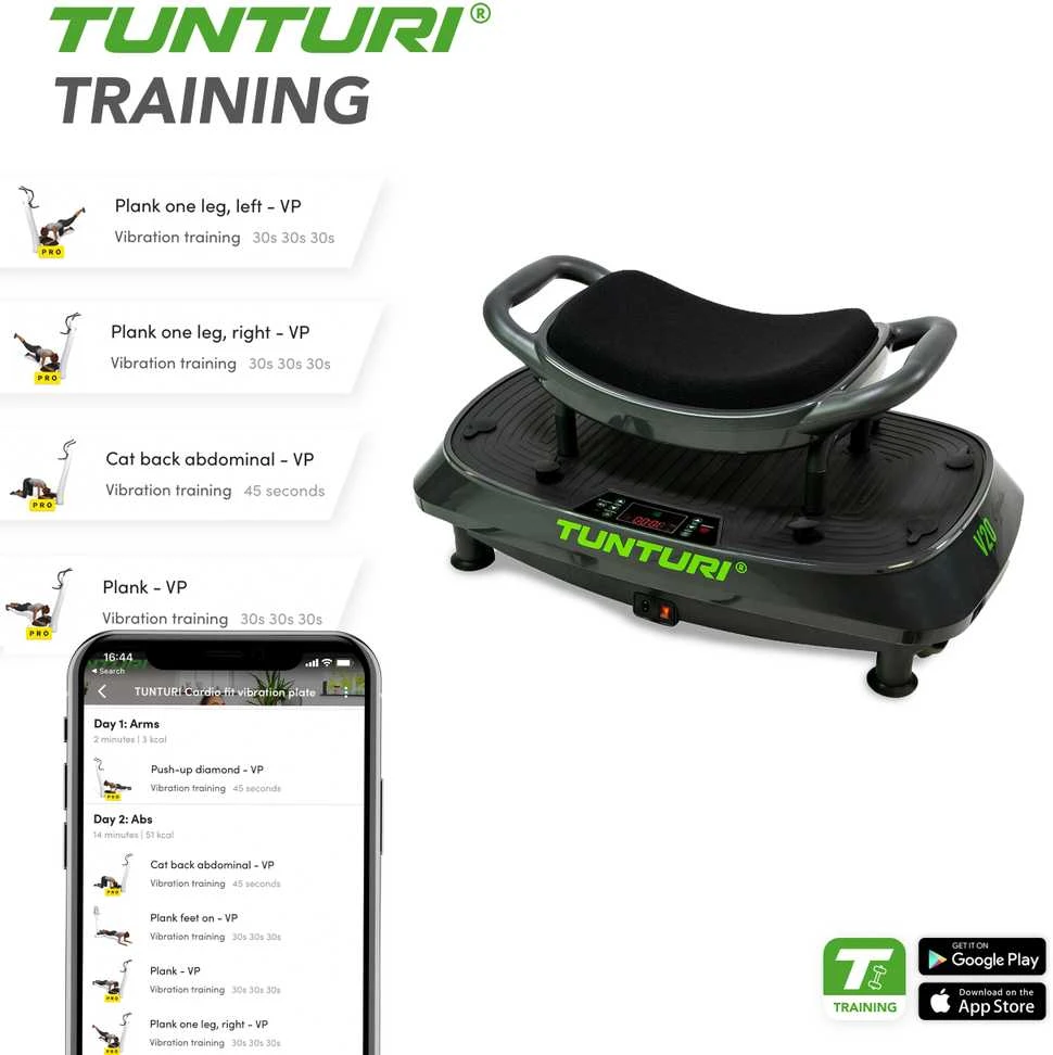 Vibro treniruoklis TUNTURI Cardio Fit V20