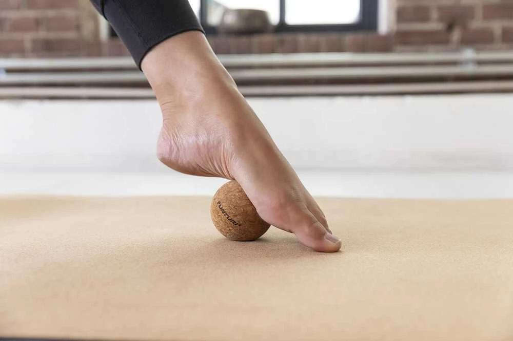 Masažinių kamuoliukų rinkinys TUNTURI Cork Ball