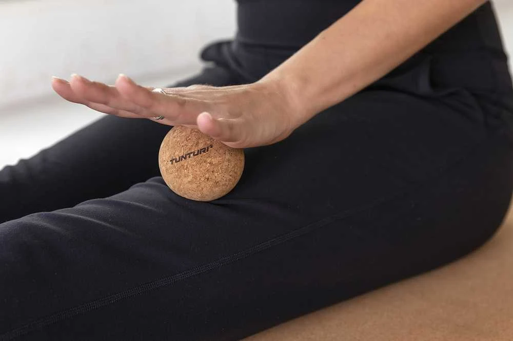 Masažinių kamuoliukų rinkinys TUNTURI Cork Ball