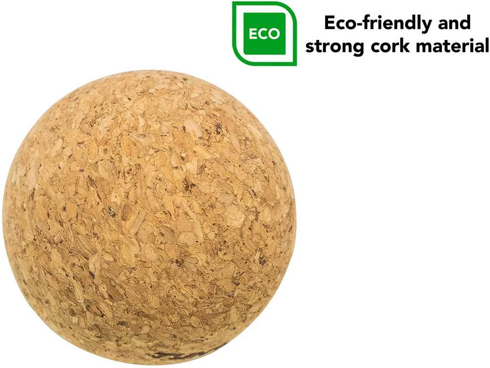 Masažinių kamuoliukų rinkinys TUNTURI Cork Ball
