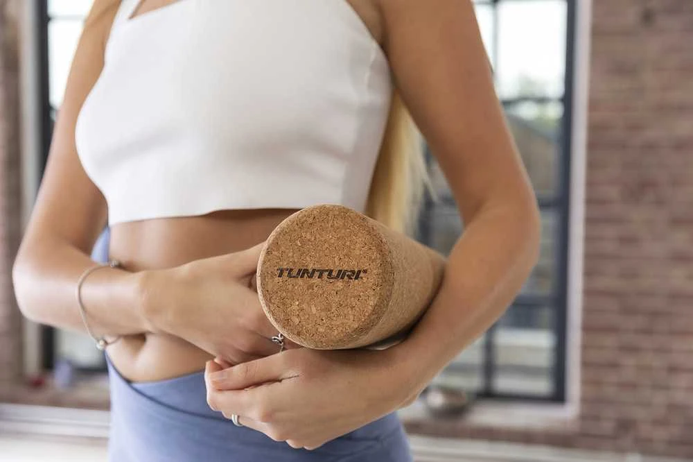 Masažinis volelis TUNTURI Cork Muscle Roller