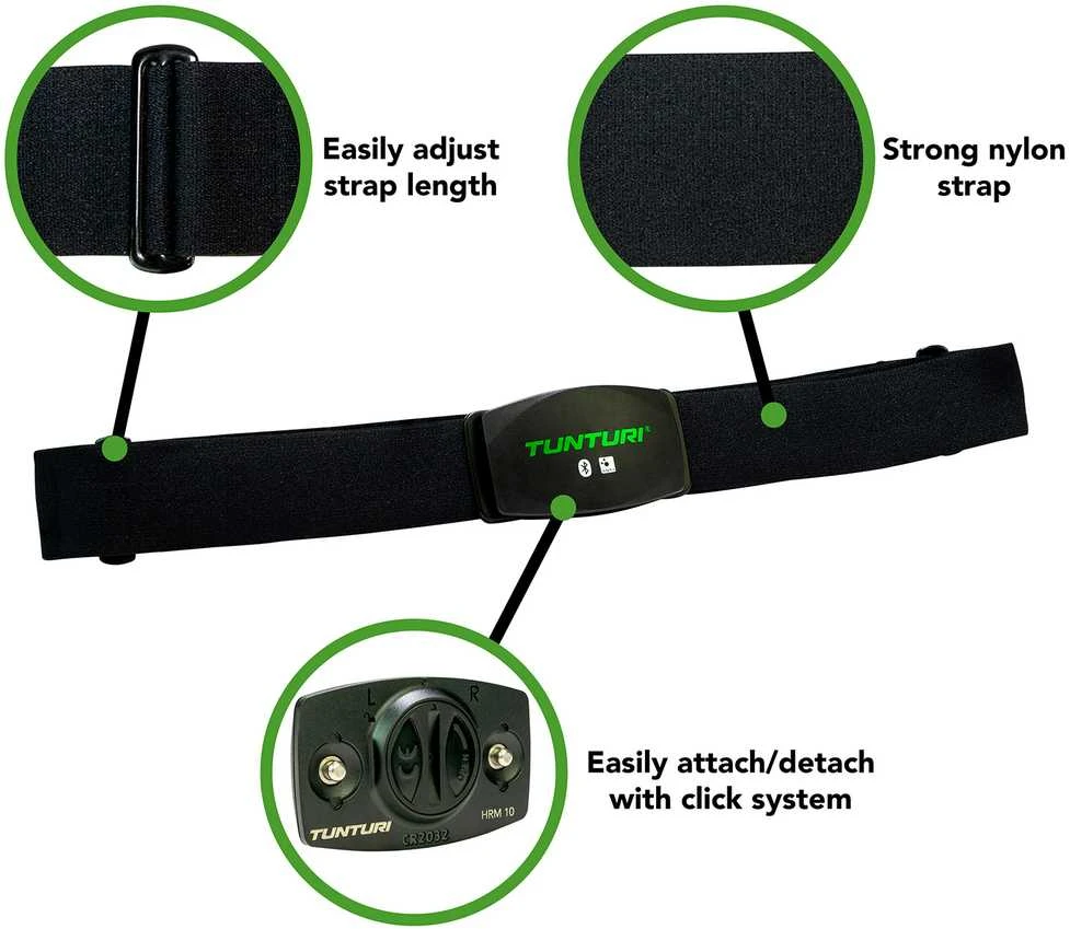 Kardio diržas TUNTURI Digital (BLUETOOTH / ANT+)