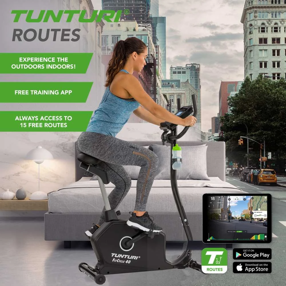 „Tunturi FitCycle 40i“ ergometrinis dviratis, BT