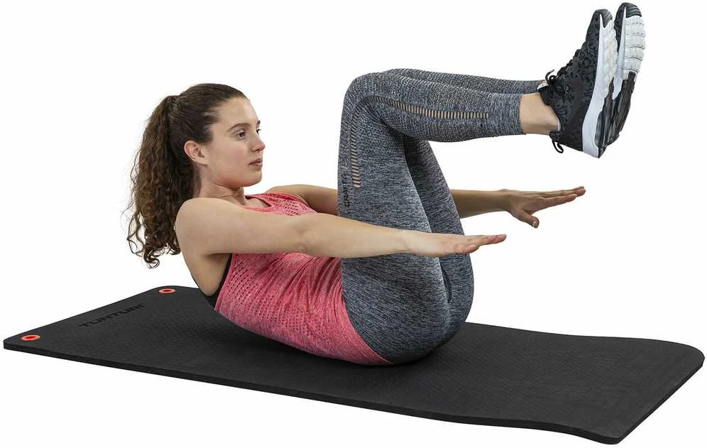 Sportinis kilimėlis TUNTURI Mat PRO Juodas 140-180cm (Ilgis: 140 cm)