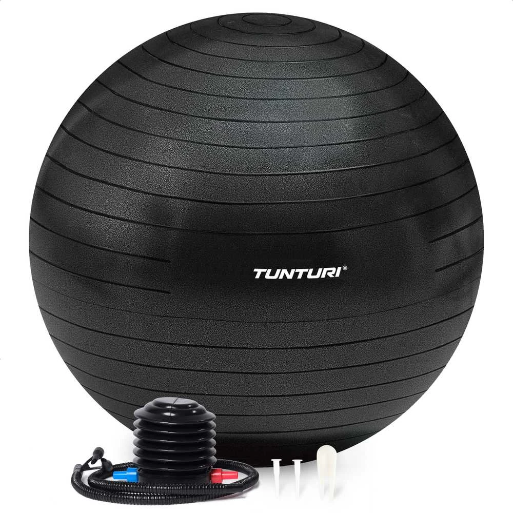 Tunturi Gymball 65cm, juodas