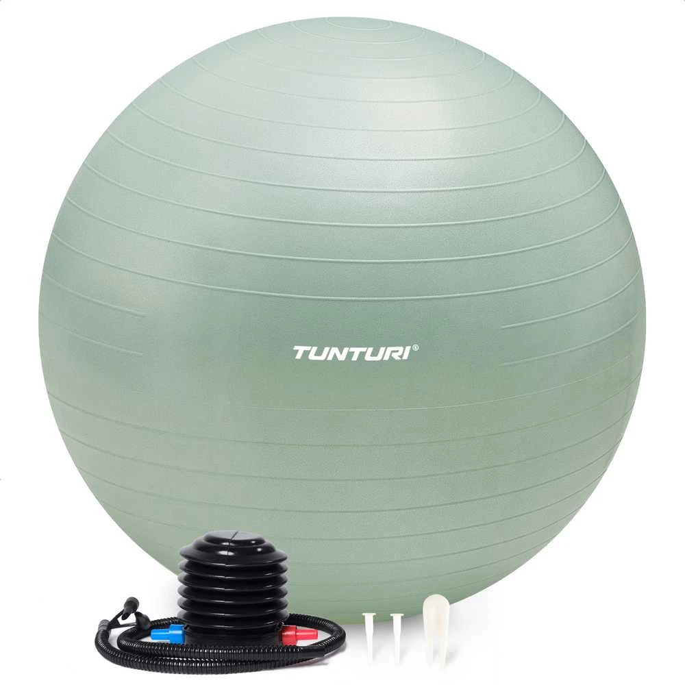 Gimnastikos kamuolys TUNTURI Gymball 90cm, Mint, Anti Burst