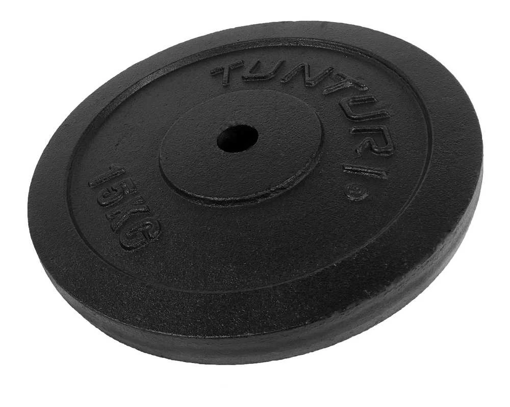 Ketaus svarmenys TUNTURI 0,5-20kg (Svoris: 1 x 15 kg)
