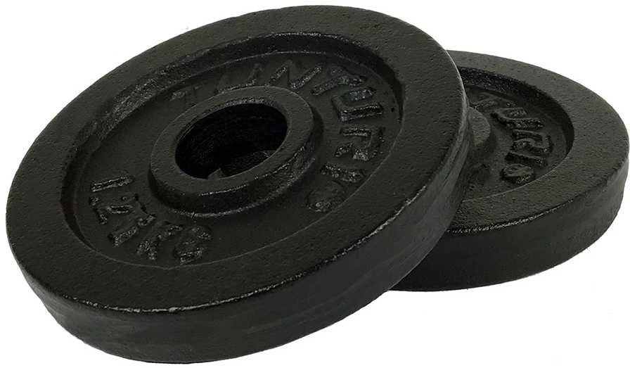 Ketaus svarmenys TUNTURI 0,5-20kg (Svoris: 2 x 1.25 kg)