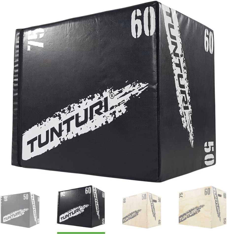 Medinė / EVA platforma TUNTURI PlyoBox Soft 50/60/75 cm