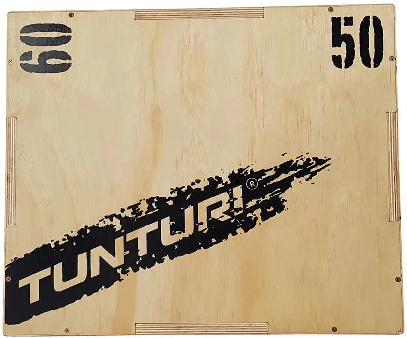 Medinė platforma TUNTURI PlyoBox 40/50/60 cm