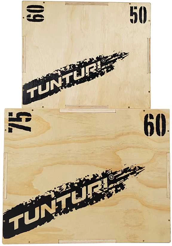 Medinė platforma TUNTURI PlyoBox 40/50/60 cm