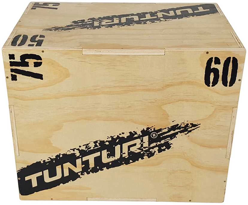 Medinė platforma TUNTURI PlyoBox 50/60/75 cm