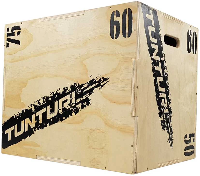Medinė platforma TUNTURI PlyoBox 50/60/75 cm