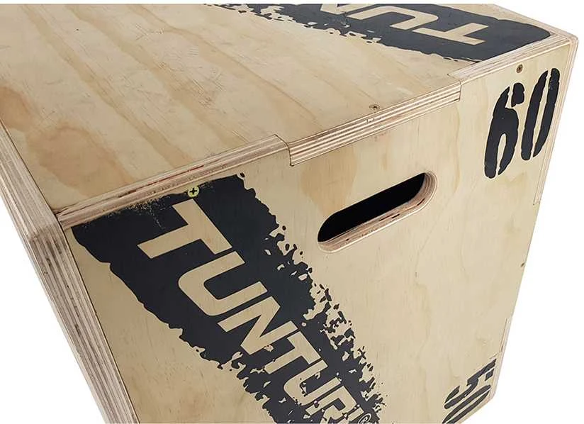 Medinė platforma TUNTURI PlyoBox 50/60/75 cm