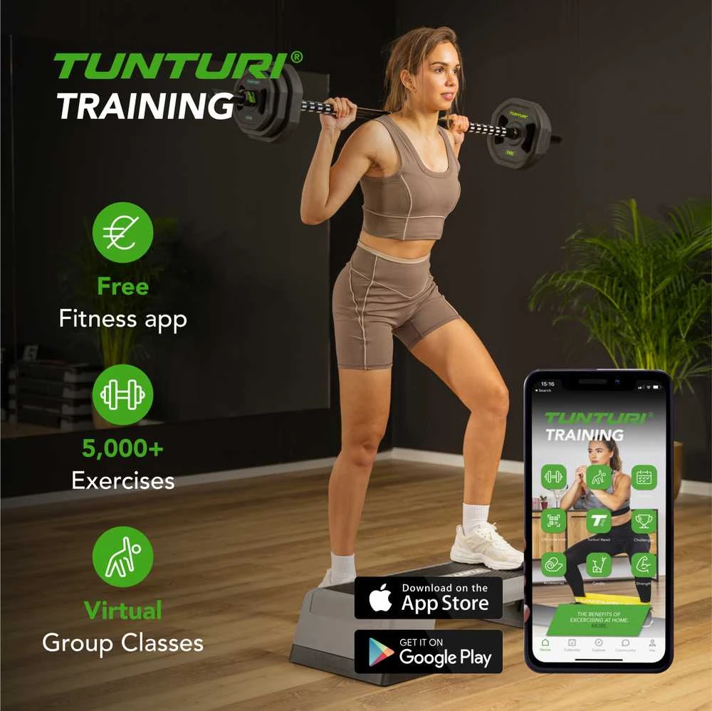 Tunturi Pro Aerobic Pump Plate, 10kg, TPU