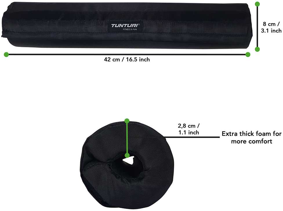 Paminkštinimas štangai TUNTURI Barpad DELUXE
