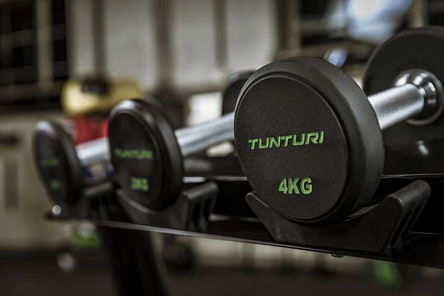 Hantelių stovas Tunturi 5 poroms