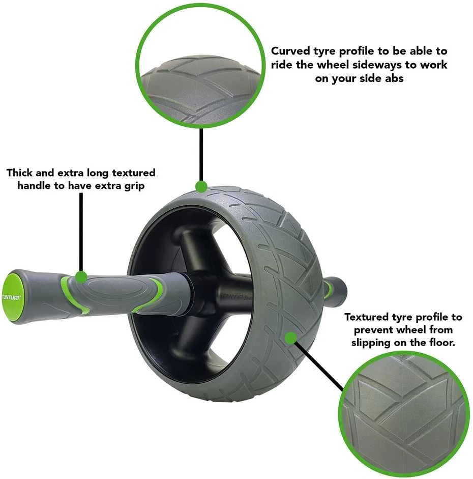 Gimnastikos ratukas TUNTURI PRO WHEEL DELUXE