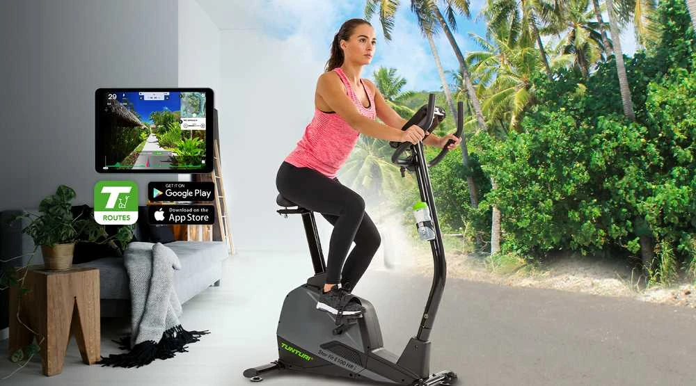 Dviratis treniruoklis TUNTURI STAR FIT E100 HR i+ + App
