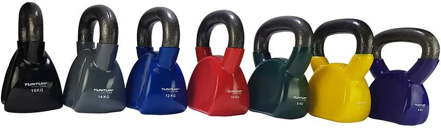 Svarstis (gyra) TUNTURI Vinyl 4-16kg (Svoris: 4kg)