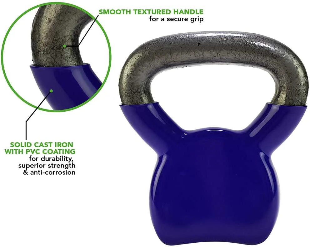 Svarstis (gyra) TUNTURI Vinyl 4-16kg (Svoris: 4kg)