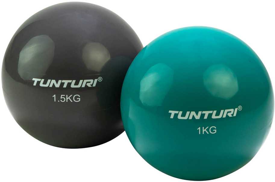 Svorinis kamuolys TUNTURI Toning ball 1,5kg