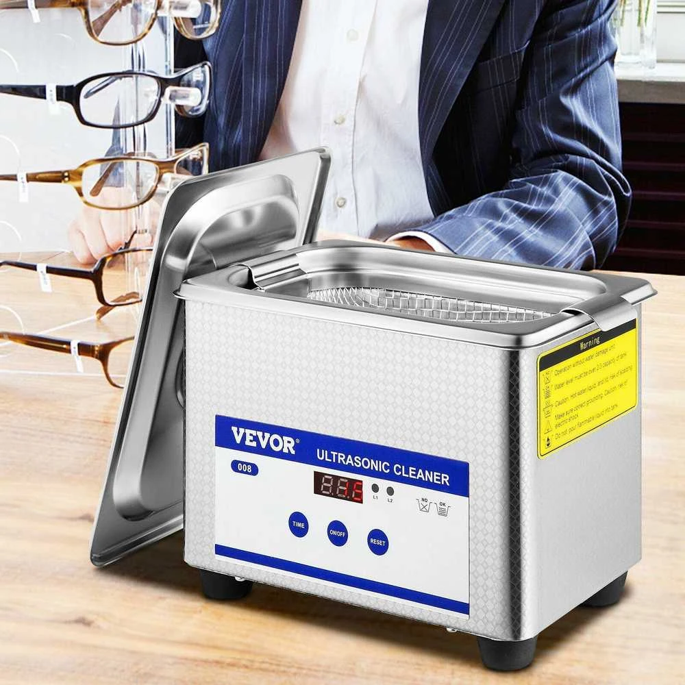 VEVOR 0.8L ultragarsinis valiklis su laikmačiu