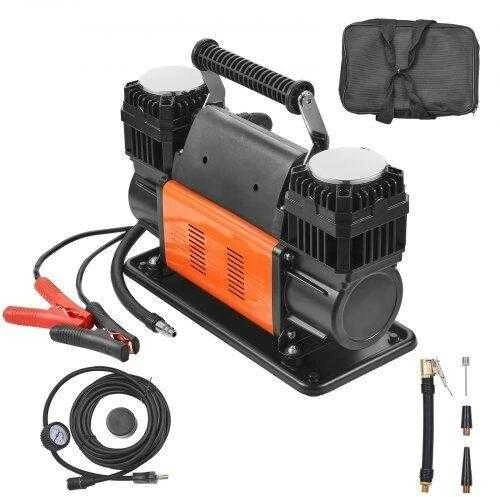 VEVOR 12V 10.6 CFM dviejų cilindrų oro kompresorius