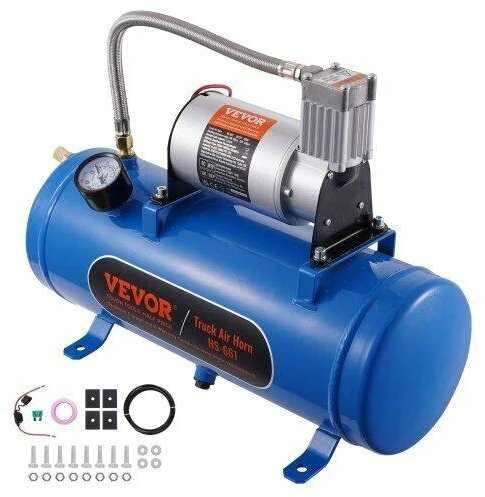 VEVOR 12V oro kompresorius su 6L talpa