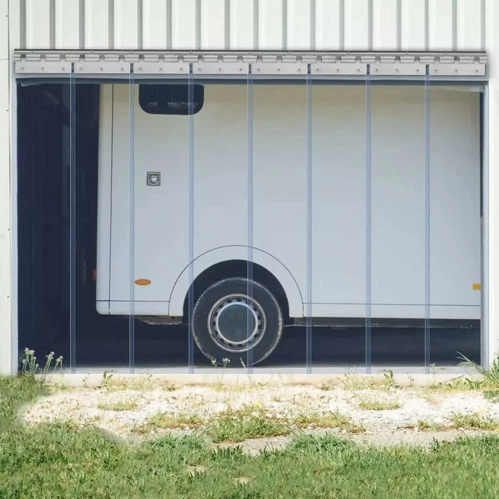 VEVOR PVC juostinės durys 122 x 244 cm šaldytuvui