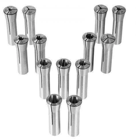 VEVOR 13 dalių R8 frezos rinkinys 3-22 mm