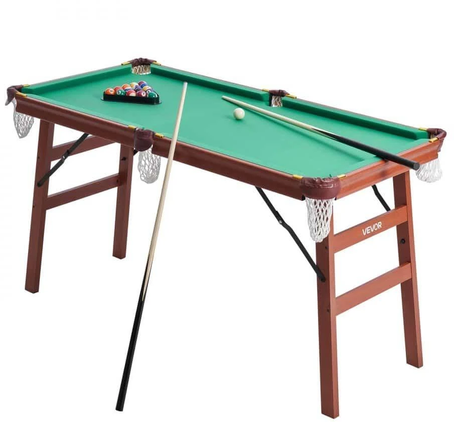 VEVOR Sulankstomas biliardo stalas 140 cm