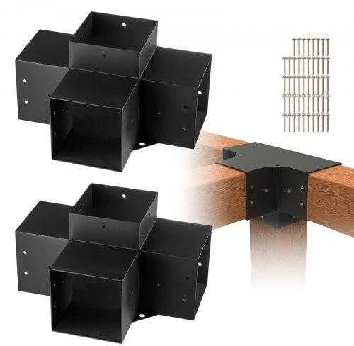 Vevor Pergolos laikiklių komplektas 6x6 coliai