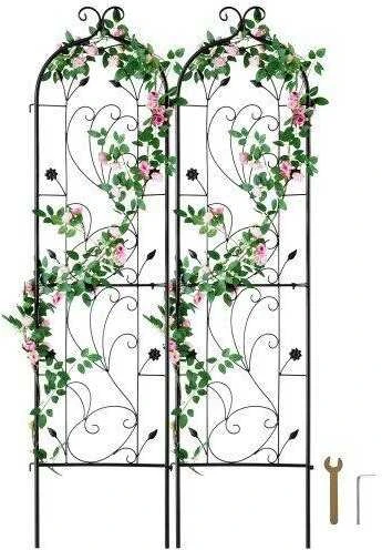 VEVOR Metalinės daržo grotelės augalams palaikyti 60x15 cm