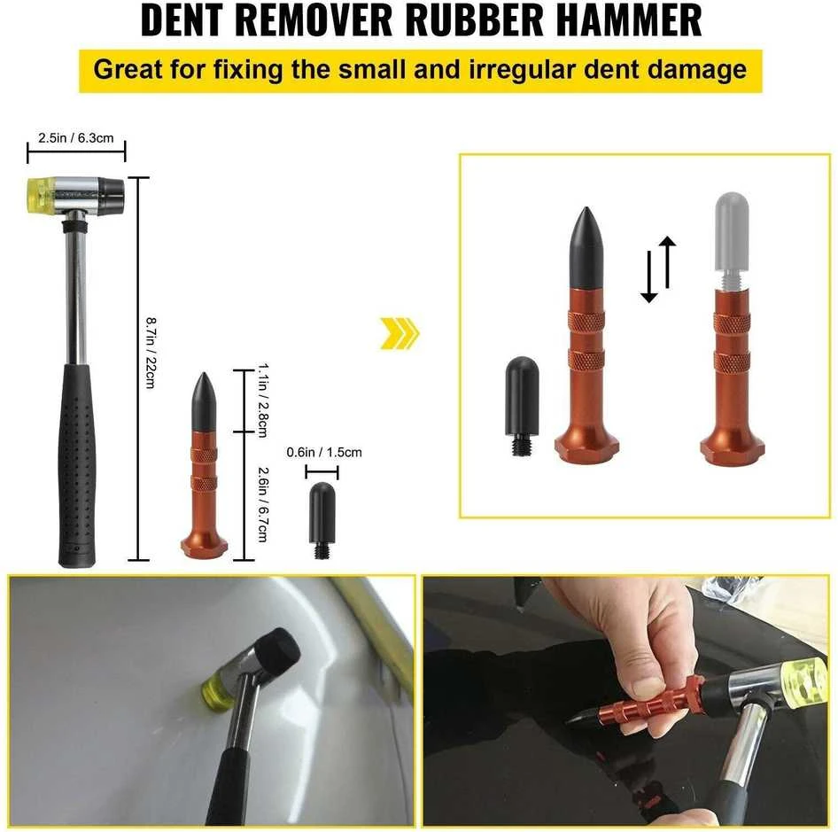 VEVOR Dažų nepažeidžiantis įlenkimų šalinimo rinkinys