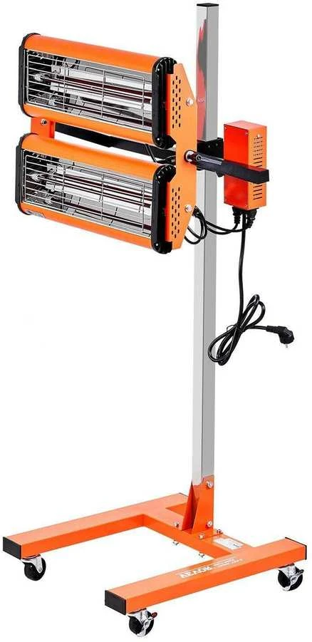 VEVOR 2200W infraraudonųjų spindulių lempa dažų džiovinimui