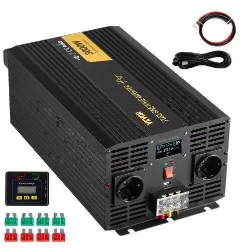 VEVOR Švarios sinusinės bangos inverteris 3000W