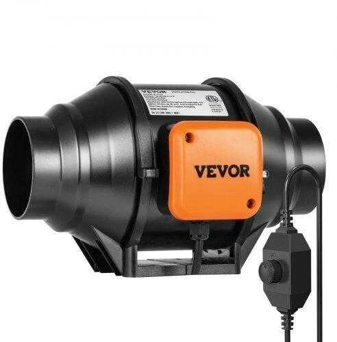VEVOR 102mm ortakinis ventiliatorius su greičio reguliavimu