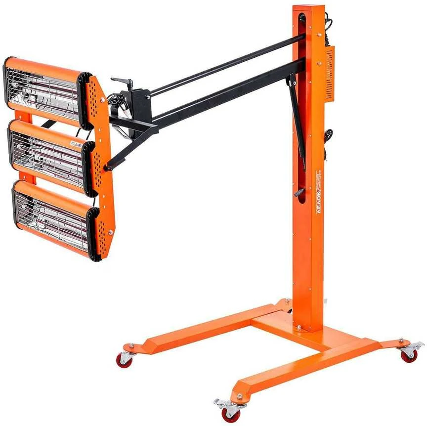 VEVOR 3300 W infraraudonųjų spindulių dažų džiovinimo lempa