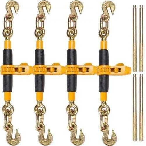 VEVOR Ratelinis grandinių įtempėjas 3/8"-1/2", 4 vnt.
